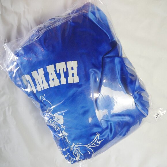 Vintage Baseball Blue Jacket Size L USA Philomath Frolic & Rodeo Back Print - Picture 10 of 10